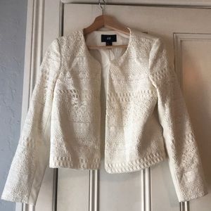 Lace blazer